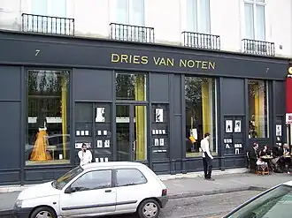 Winkel van Dries Van Noten in Parijs