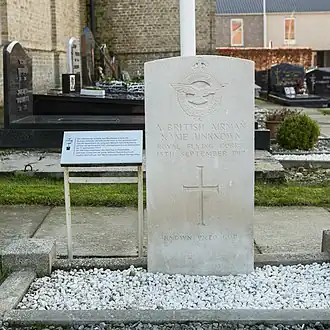 Mogelijk graf van W.H. Roebuck