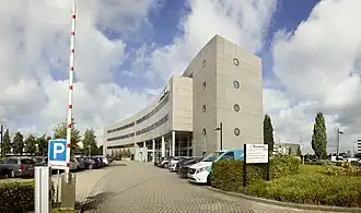 Hoofdkantoor aan het Takenhofplein in Nijmegen