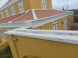 Bovenaanzicht aquaduct Landhuis Rooi Catootje