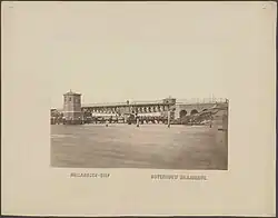 Bovenbouw van de draaibrug, Moerdijkbrug 1865-1870