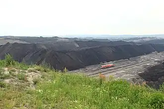 uitzicht van uitzichtspunt dagbouw Reichwald (2012)