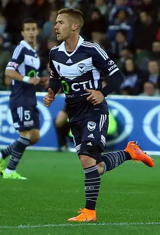 Bozanić in 2015 als speler van Melbourne Victory