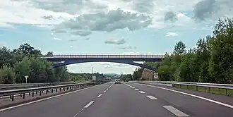 Viaduct van CR155 over de A13 E29