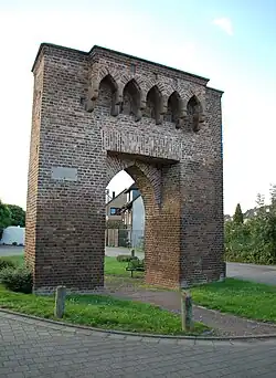 Kasteelpoort Burg Brüggen