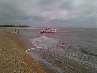 Braamspunt met toerboot, 2015