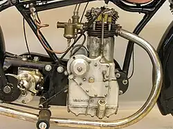 Oliegekoelde Bradshaw 350 cc uit 1992