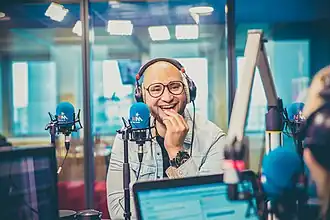 Brahim in 2018 de studio van MNM