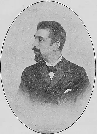 Brahm van den Berg in Onze Musici (1898)