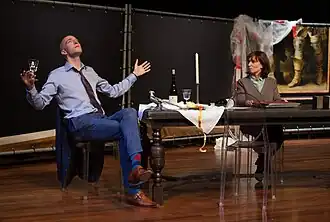 Sloot met Lineke Rijxman in Kunsthart, 2015