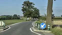 Romeinse heerweg in Braives