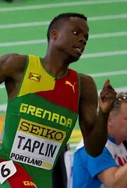 Bralon Taplin op de WK Indoor 2016
