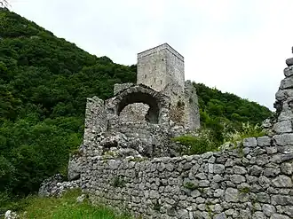 Ruïne kasteel van de Graven van Comminges