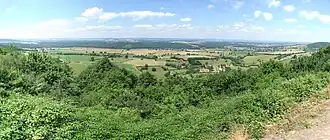 Gezicht op Martailly-lès-Brancion