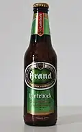 Brand Lentebock in oude fles (tot 2014)
