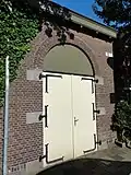 Het brandspuithuisje aan de Hugo de Grootstraat is in gebruik bij een kinderopvang