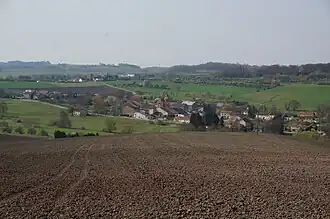 Gezicht op Brantigny