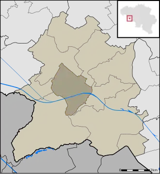 Kaart van Brasménil