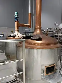 Kleine brouwerij voor proefbrouwsels