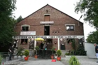 Voorkant van de brouwerij