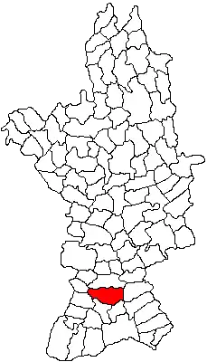 Kaart van Brastavățu