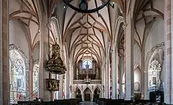 Interieur van deze kerk