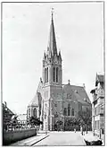 De kerk in 1905
