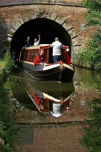 Oostelijk tunnelportaal