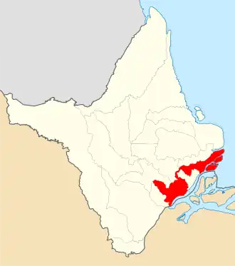 Kaart van Macapá