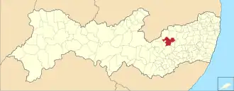 Kaart van Belo Jardim