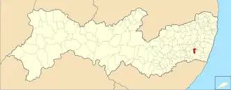 Kaart van Joaquim Nabuco