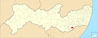 Kaart van Palmeirina