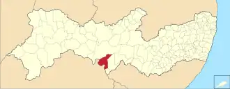 Kaart van Petrolândia