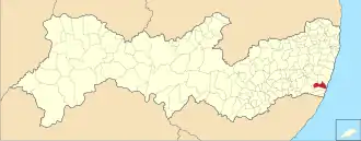 Kaart van Rio Formoso