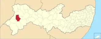 Kaart van Santa Cruz