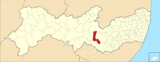 Kaart van Tupanatinga