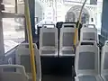 Interieur van een busje