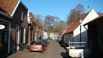 Eerste aftakking van de Hozenstraat