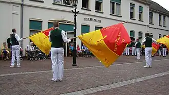 Vendelen voor het Sint Bernardus