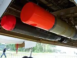 Bommenruim met twee torpedo’s