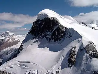 De Breithorn gezien vanaf Klein Matterhorn