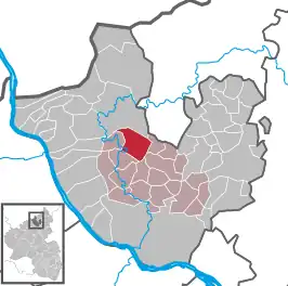 Kaart van Breitscheid