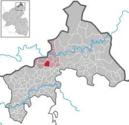 Kaart van Breitscheidt