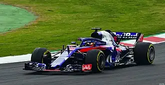 Brendon Hartley test de Toro Rosso STR13 in Barcelona, februari 2018