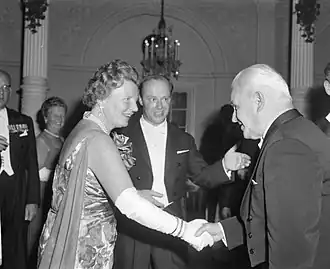 Jan Bresser (1940-1965) (met koningin Juliana en Bernard Haitink)