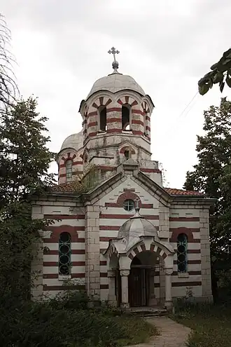 De kerk van het dorp