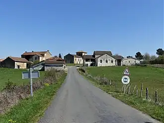 Dorpscentrum van Breuilh