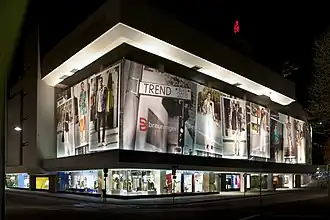 Het Breuninger warenhuis in Stuttgart