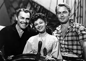 Brian Donlevy, Esther Fernández en Alan Ladd