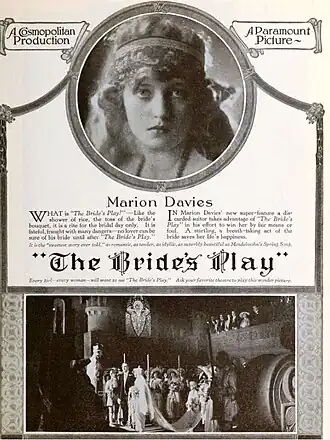 Advertentie voor Bride's Play